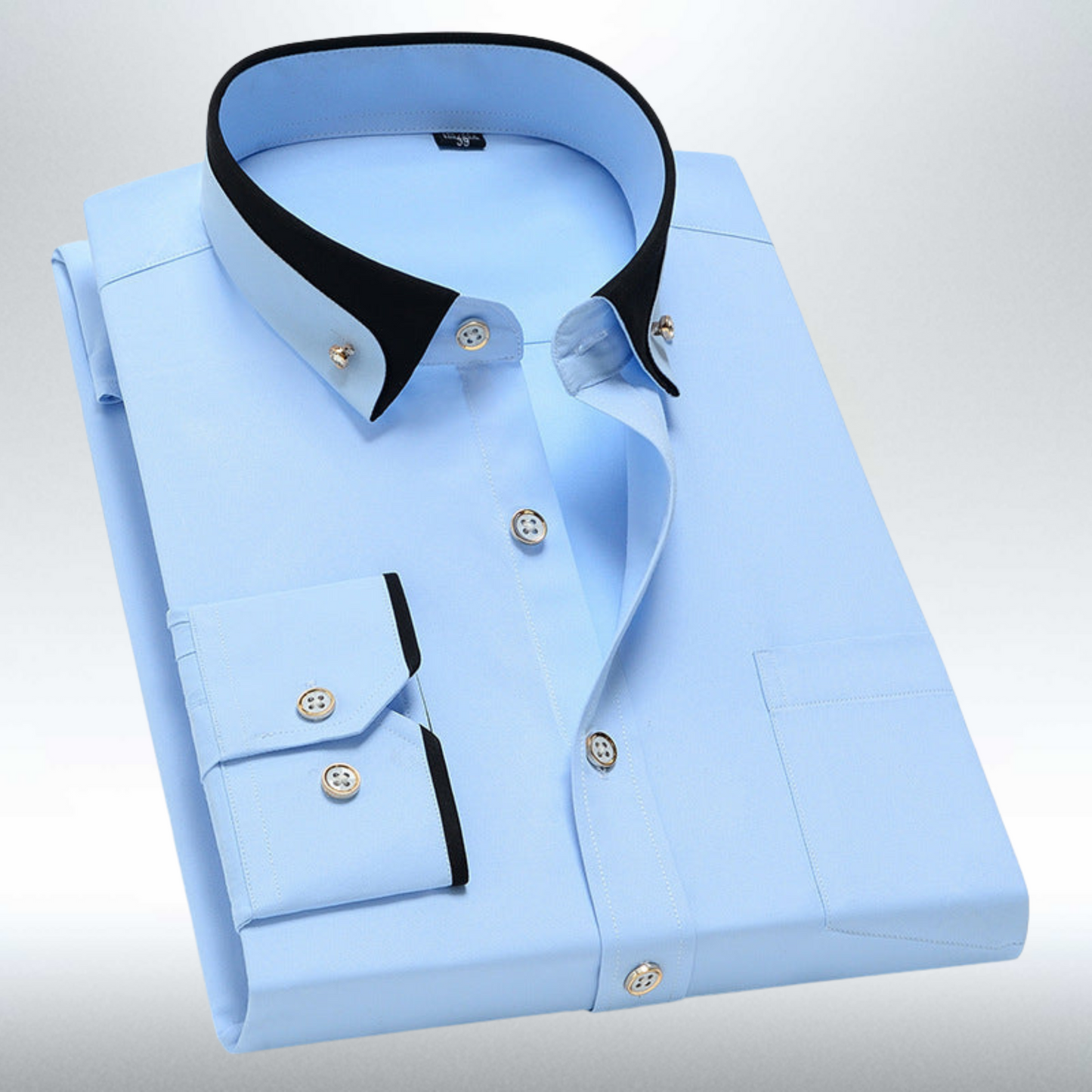 Matheo™ | Smart Casual Långärmad T-shirt för Herrar