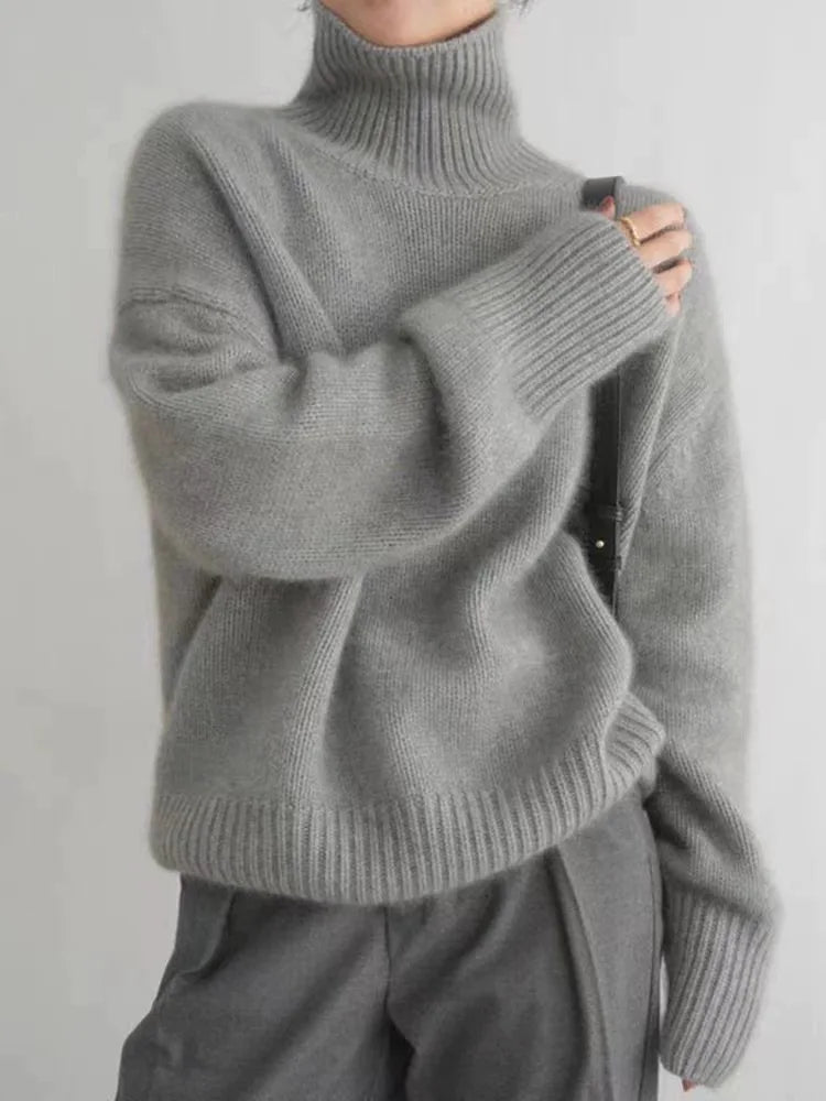 Lucia™ | Kashmirtröja med polotröja