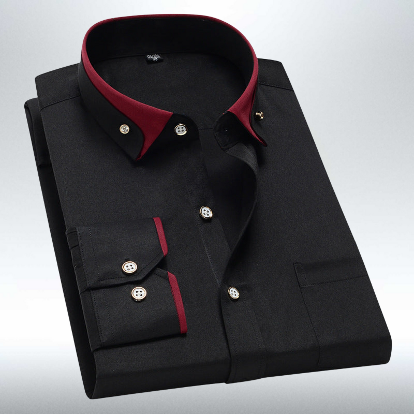 Matheo™ | Smart Casual Långärmad T-shirt för Herrar