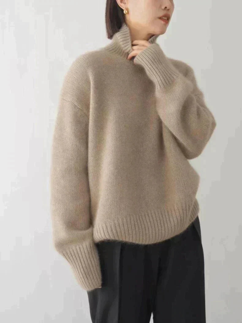 Lucia™ | Kashmirtröja med polotröja