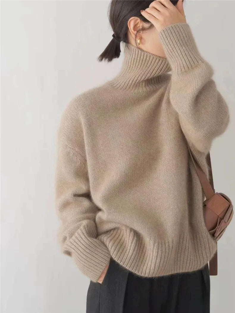 Lucia™ | Kashmirtröja med polotröja
